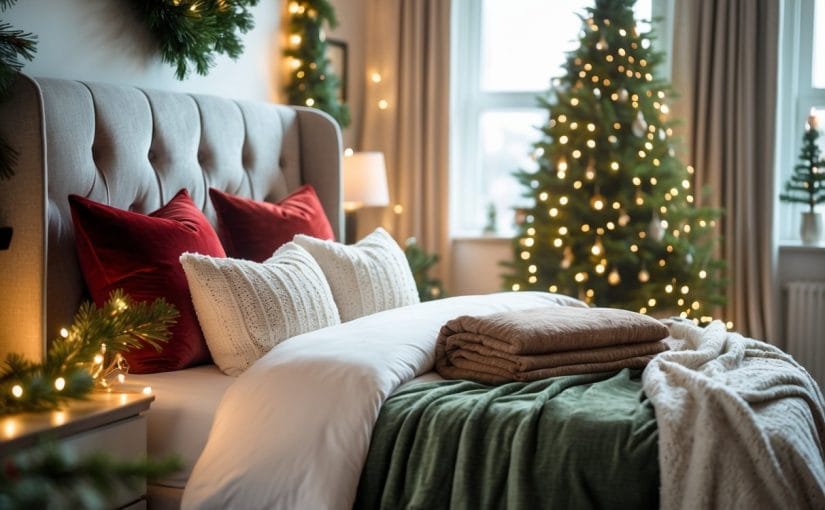 Sådan skaber du den perfekte julestemning i soveværelset med senge med gavl på tilbud